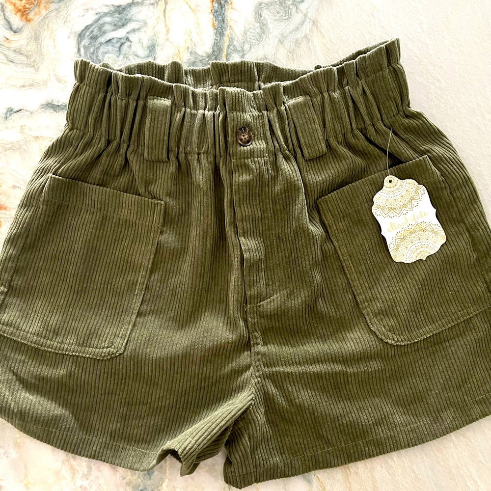 Altar’d State corduroy mini shorts sz M